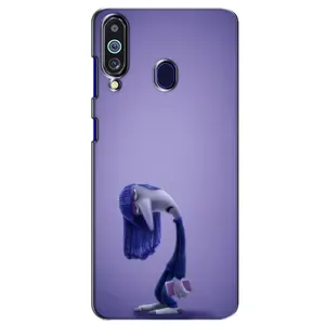Чехол Головоломка для Samsung Galaxy M40 - (AlphaPrint) (Хандра)