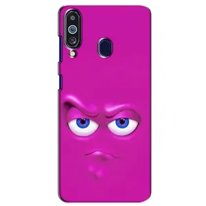 Силиконовые Чехлы (смешные стикеры) для Samsung Galaxy M40 (Хитрая мордочка)