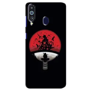 Чехлы с картинкой Итачи Учиха на Samsung Galaxy M40 (Итачи на черном)