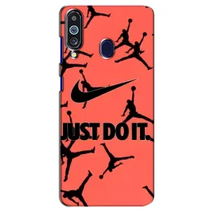 Силиконовый Чехол Nike Air Jordan на Самсунг М40
