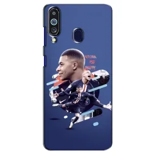 Чехол (TPU) с Футболистом на Samsung Galaxy M40 (Килиан)
