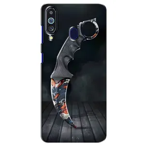 Чехол КИБЕРСПОРТ для Samsung Galaxy M40 (Кинжал КС ГО)