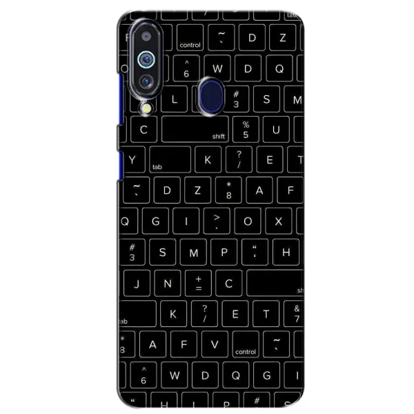 Чехол с рисунком «Клавиатура» для Samsung Galaxy M40 Чехол с рисунком «Клавиатура» для Samsung Galaxy M40