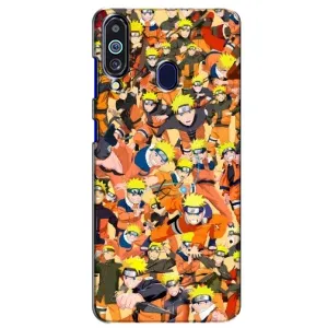 Чохли з принтом НАРУТО на Samsung Galaxy M40 (Коллаж Наруто)