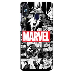 Силіконовий Чохол для Samsung Galaxy M40 (Комікс Марвел)