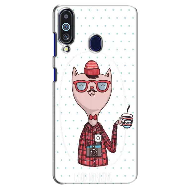 Чехол с рисунком «Кот аристократ» для Samsung Galaxy M40 Чехол с рисунком «Кот аристократ» для Samsung Galaxy M40