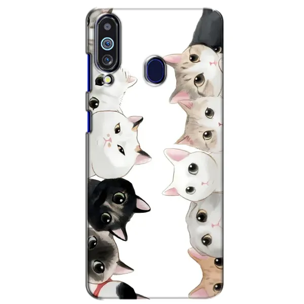Чехол с рисунком «Коты» для Samsung Galaxy M40