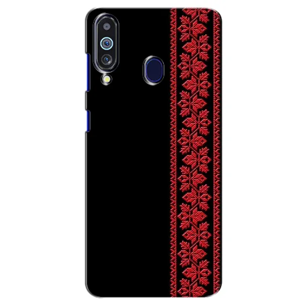 Чехол с рисунком «Красная Вышиванка» для Samsung Galaxy M40 Чехол с рисунком «Красная Вышиванка» для Samsung Galaxy M40