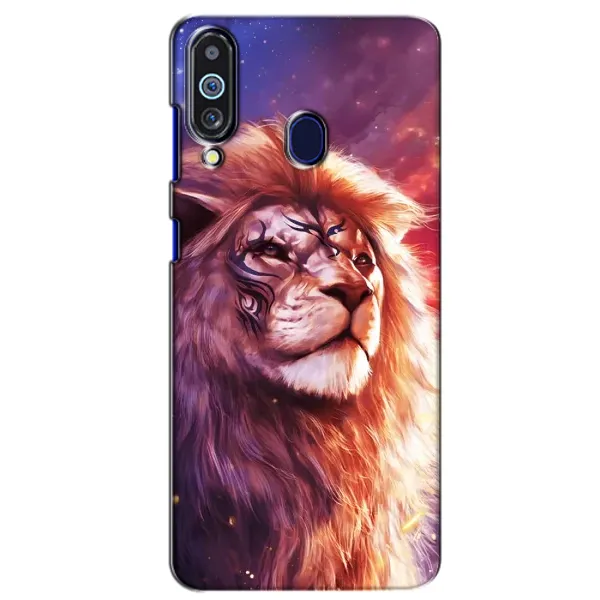 Чехол с рисунком «Красочный ЛЕВ» для Samsung Galaxy M40 Чехол с рисунком «Красочный ЛЕВ» для Samsung Galaxy M40