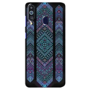 Силиконовый Чехол на Samsung Galaxy M40 (Крутой орнамент)
