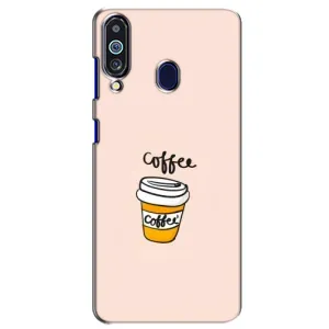 Чохол з зображенням смачної їжі для Samsung Galaxy M40 (Кружка Кави)