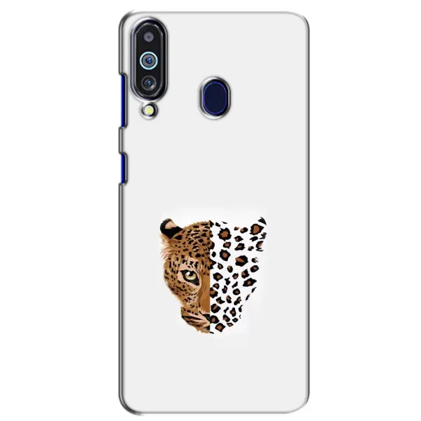 Чехол с рисунком «Леопард на белом» для Samsung Galaxy M40 Чехол с рисунком «Леопард на белом» для Samsung Galaxy M40