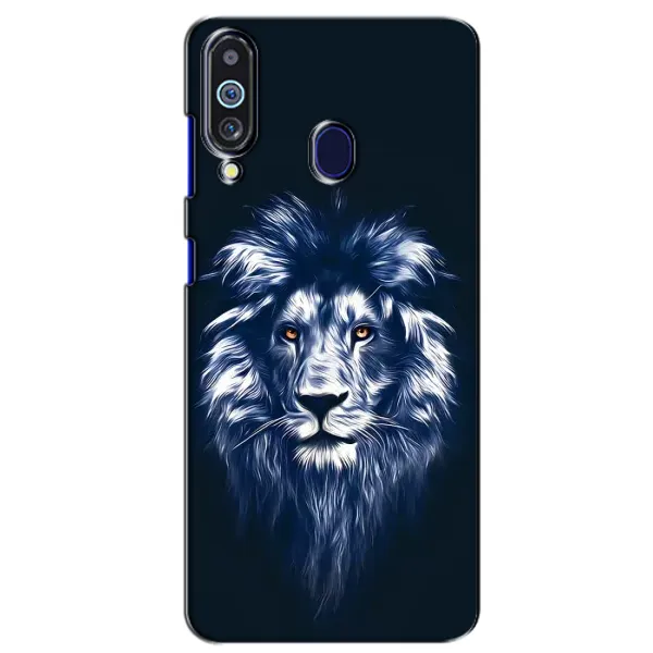 Чехол с рисунком «Лев - синий» для Samsung Galaxy M40 Чехол с рисунком «Лев - синий» для Samsung Galaxy M40