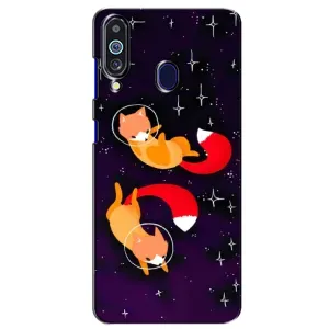 Чехол с Лисичкой для Samsung Galaxy M40 (Лисы)