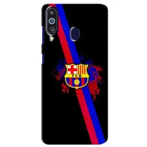 Чехол для Samsung Galaxy M40 (Барселона) (Лого Барсы)