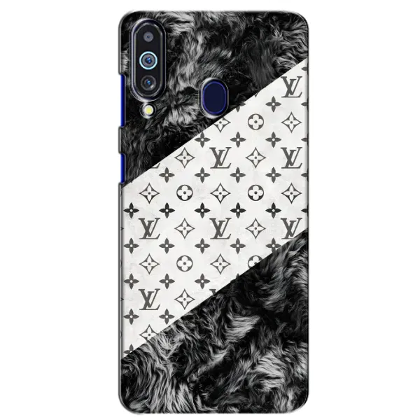 Чехол с рисунком «LV на белом» для Samsung Galaxy M40 Чехол с рисунком «LV на белом» для Samsung Galaxy M40