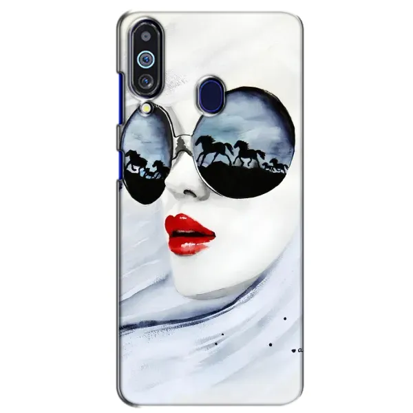 Чехол с рисунком «Любительница коней» для Samsung Galaxy M40 Чехол с рисунком «Любительница коней» для Samsung Galaxy M40