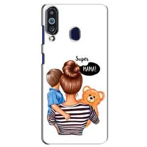 Чехлы для МАМЫ на Samsung Galaxy M40 (Мама и сын)