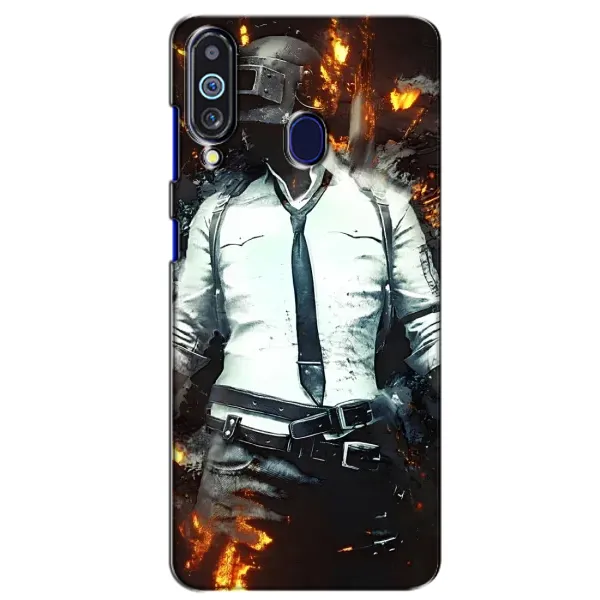 Чехол с рисунком «Man Пубг» для Samsung Galaxy M40 Чехол с рисунком «Man Пубг» для Samsung Galaxy M40