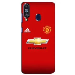Силиконовые Чехлы принт Футбол на Samsung Galaxy M40 (Man United)