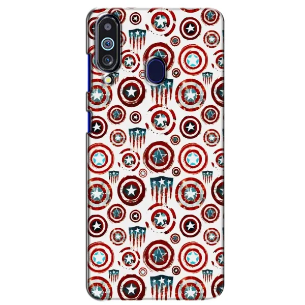 Чохол з малюнком «Марвел щити» для Samsung Galaxy M40 Чохол з малюнком «Марвел щити» для Samsung Galaxy M40