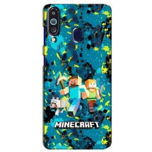 Чохли для Samsung Galaxy M40 (Персонажі МайнКрафт) (Майнкрафт)