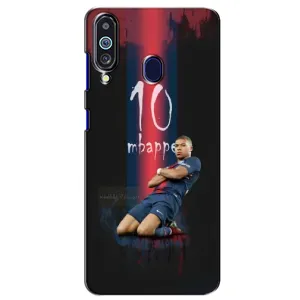 Чехол (TPU) с Футболистом на Samsung Galaxy M40 (MBAPPE 10)