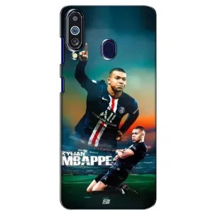 Чехол (TPU) с Футболистом на Samsung Galaxy M40 (MBAPPE)