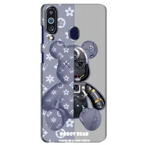 Силиконовый чехол для Samsung Galaxy M40 (Медведь Louis Vuitton)