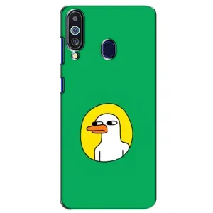 Бампер с принтом Мемы для Samsung Galaxy M40 (Мем Утка)