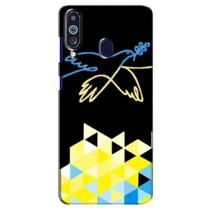 Чехол на Samsung Galaxy M40 Украинский дизайн (Мир для Украины)