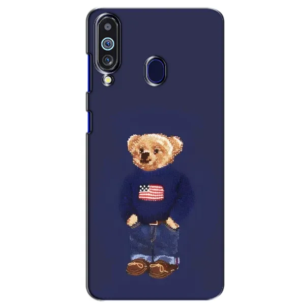 Чехол с рисунком «Мишка USA» для Samsung Galaxy M40 Чехол с рисунком «Мишка USA» для Samsung Galaxy M40