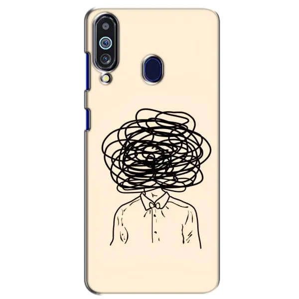 Чехол с рисунком «Мысли» для Samsung Galaxy M40 Чехол с рисунком «Мысли» для Samsung Galaxy M40