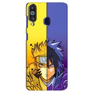 Купить Чохли на телефон з принтом Anime для Samsung Galaxy M40 (Naruto Vs Sasuke)
