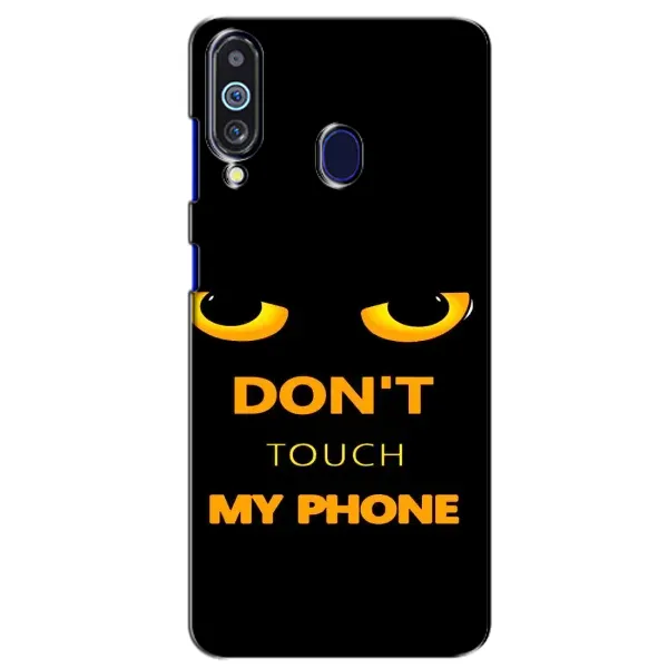 Чехол с рисунком «Не трогай мой телефон» для Samsung Galaxy M40 Чехол с рисунком «Не трогай мой телефон» для Samsung Galaxy M40