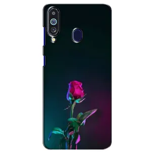 Чохли з принтом Троянд для Samsung Galaxy M40 (Нічна троянда)