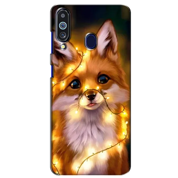 Чехол с рисунком «Новогодний лисенок» для Samsung Galaxy M40 Чехол с рисунком «Новогодний лисенок» для Samsung Galaxy M40