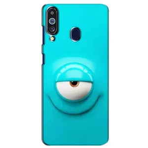 Силиконовые Чехлы (смешные стикеры) для Samsung Galaxy M40 (Одноглазик)