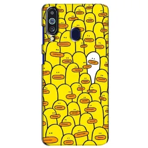 Силіконовий бампер з картинкою звірів для Samsung Galaxy M40 (Особливий)