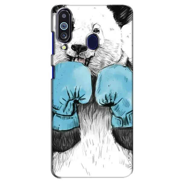 Чехол с рисунком «Панда боксер» для Samsung Galaxy M40 Чехол с рисунком «Панда боксер» для Samsung Galaxy M40