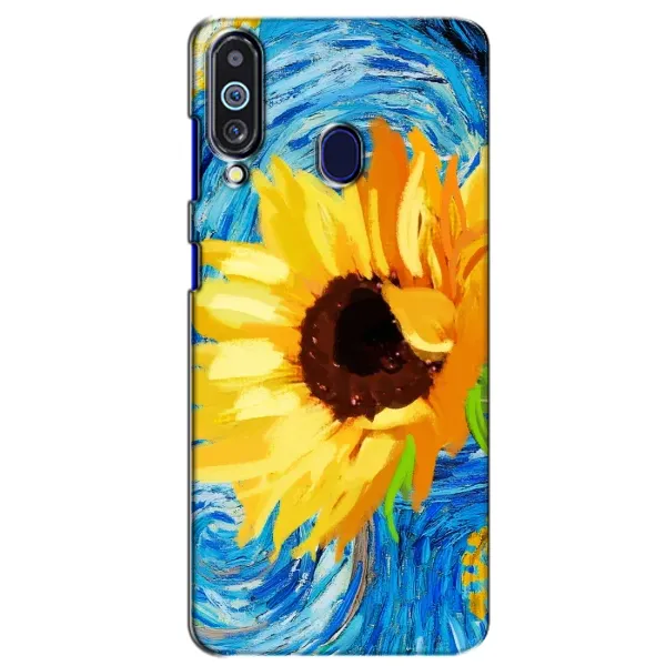 Чехол с рисунком «Подсолнух цветок» для Samsung Galaxy M40 Чехол с рисунком «Подсолнух цветок» для Samsung Galaxy M40