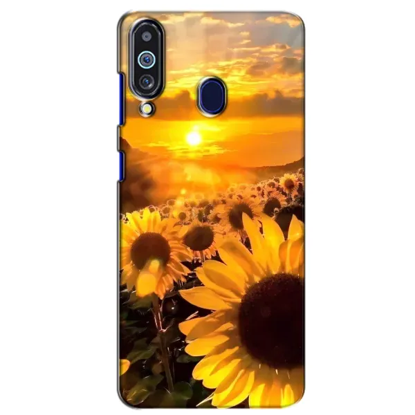 Чехол с рисунком «поле подсолнухов» для Samsung Galaxy M40