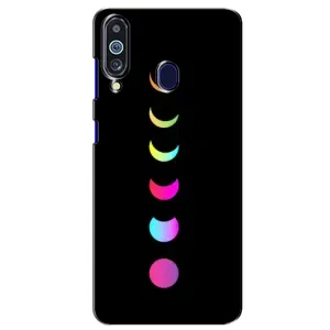 Чехол (ТПУ) с планетами на Samsung Galaxy M40 (Полнолуние)
