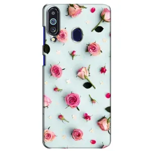 Чохли з принтом Троянд для Samsung Galaxy M40 (Різні квіти)