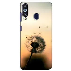Силиконовый Чехол с одуванчиками на Samsung Galaxy M40 (Роздумаханый одуванчик)