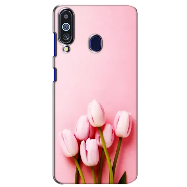 Чехол с рисунком «Розовые тюльпаны» для Samsung Galaxy M40 Чехол с рисунком «Розовые тюльпаны» для Samsung Galaxy M40