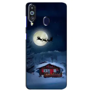 Чохол Санта Клаус для Samsung Galaxy M40 (Санта)
