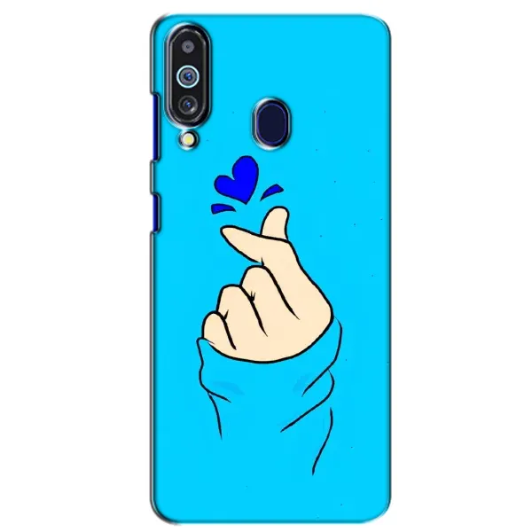 Чехол с рисунком «Сердце на синем» для Samsung Galaxy M40 Чехол с рисунком «Сердце на синем» для Samsung Galaxy M40