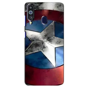 Чохол с Щітом Капітана Америки на Samsung Galaxy M40 (Щит Капітана Америки)
