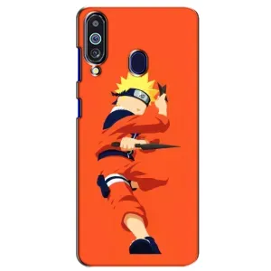 Чохли з принтом НАРУТО на Samsung Galaxy M40 (Силует Наруто)